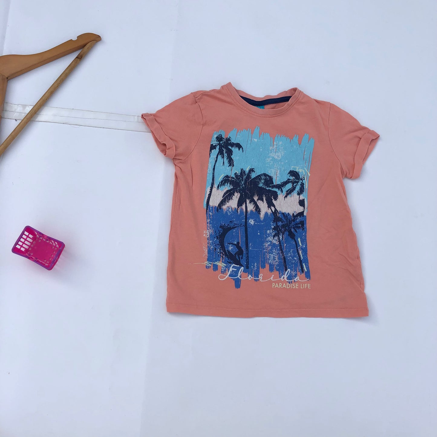 4-5 shekaru Orange Little Kids Tees