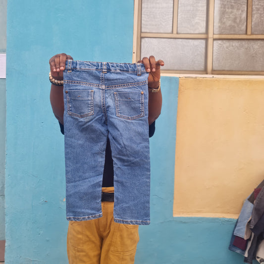 3_Years_Old_Blue_Denim_Trousers_by_Kiabi - stasthrift