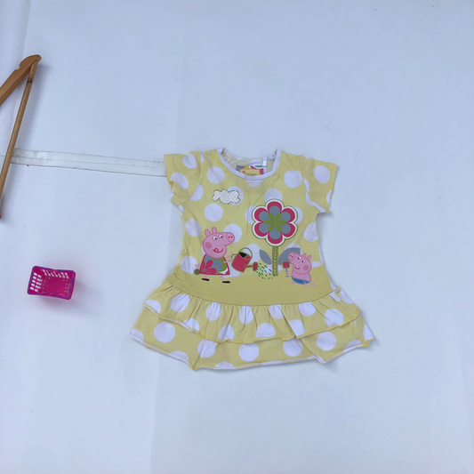 Peppa Pig Gown for 12-18 months - stasthrift