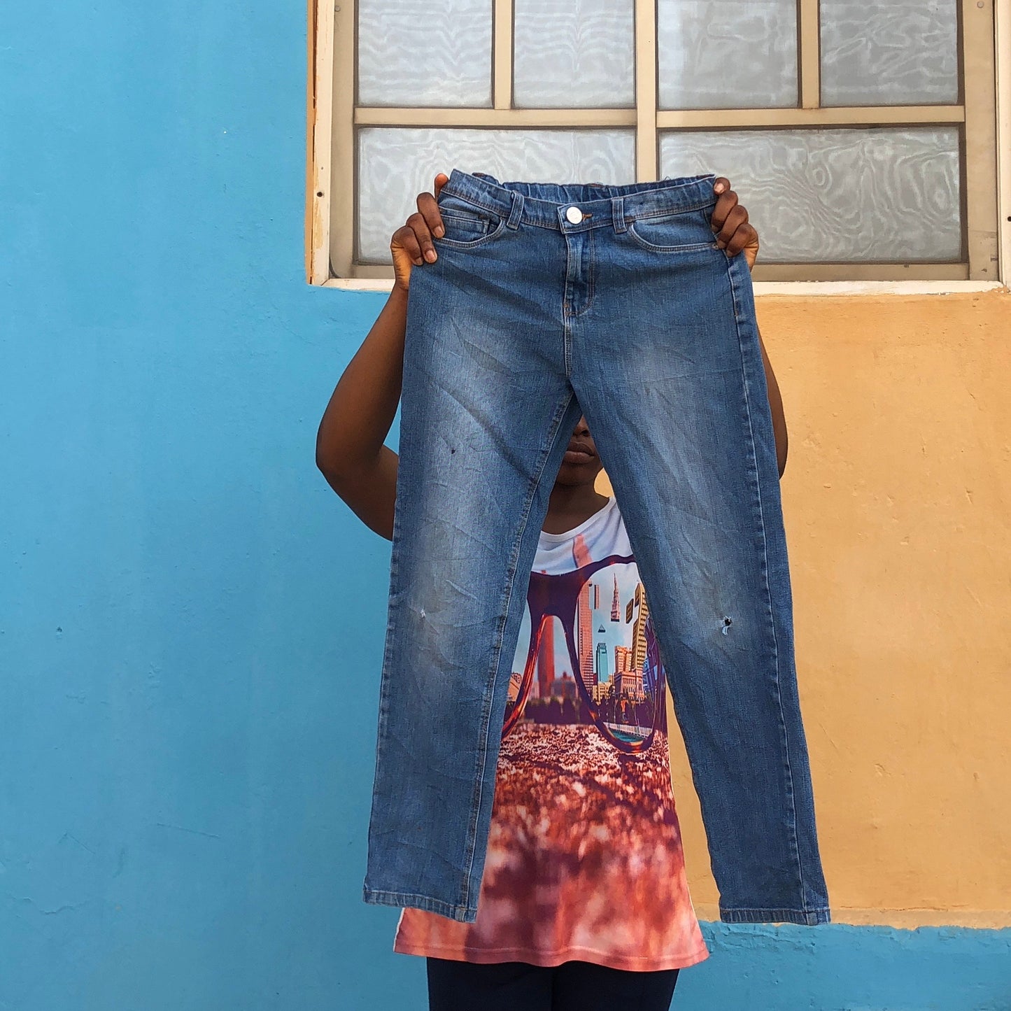 Waist 26ins Denim Trousers for 10 years