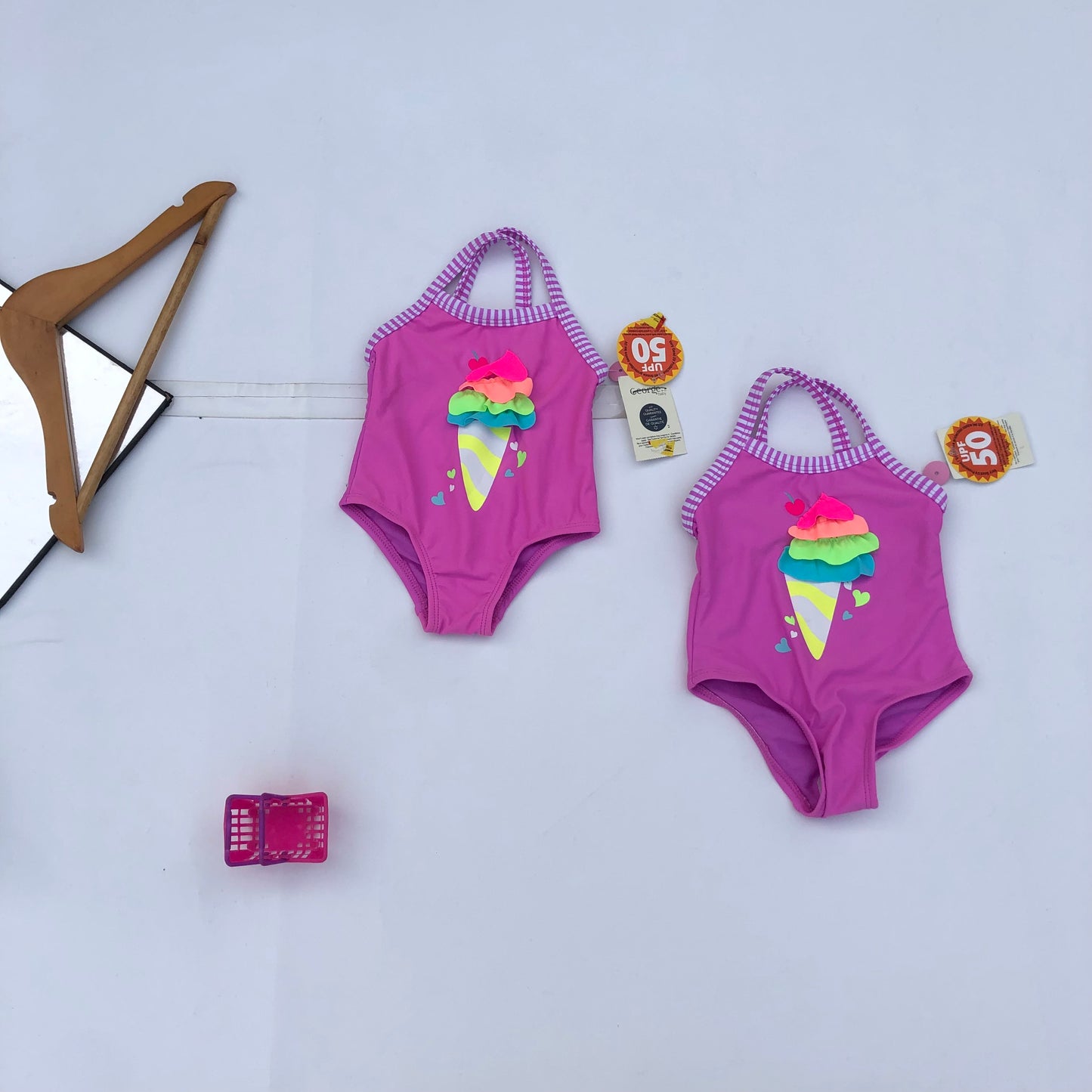 New Swimsuits by George for 0-3 months and 6-12 months - stasthrift
