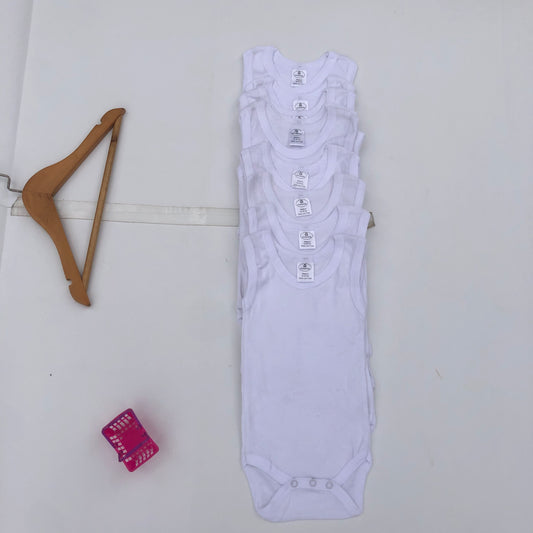 New White Vests by Body dreamers for 6-9 months - stasthrift