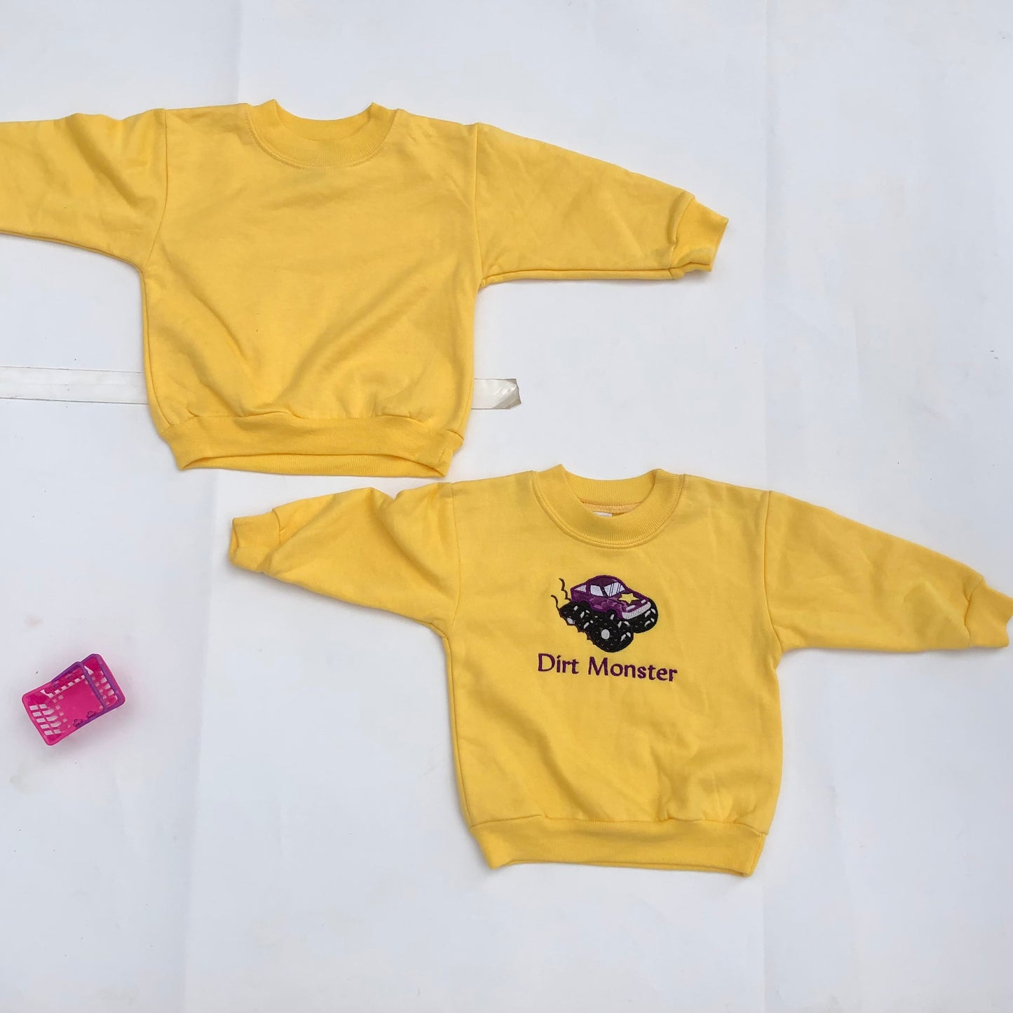 18 months old yellow sweat shirts by Kiddy Kats