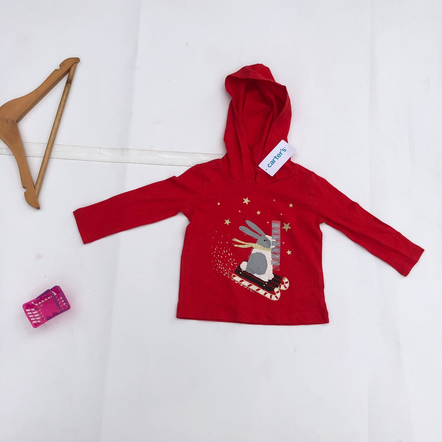 18 months old Light Material hoods by Carter’s - stasthrift