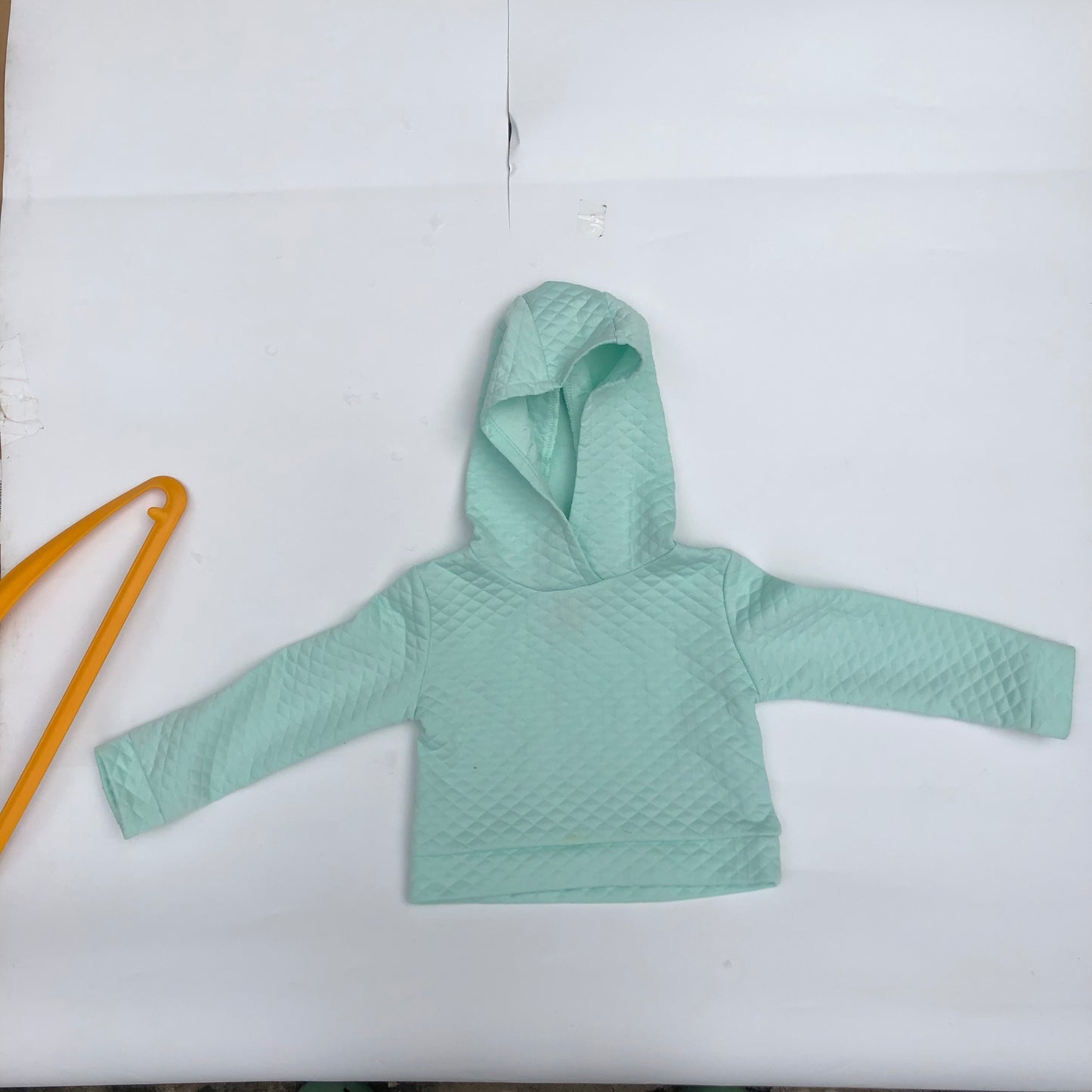 Mint green hoods by Joe Fresh for 4 years old - stasthrift