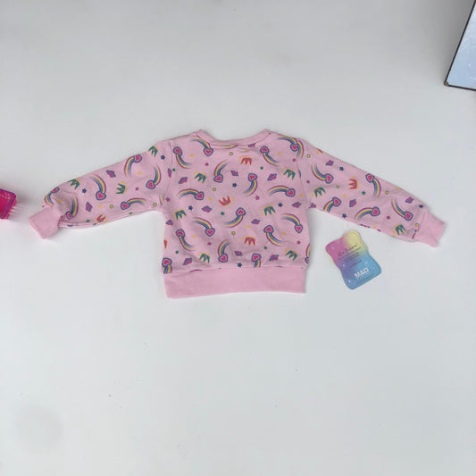 New Afro Unicorn Sweat Shirt for 18 Months Old