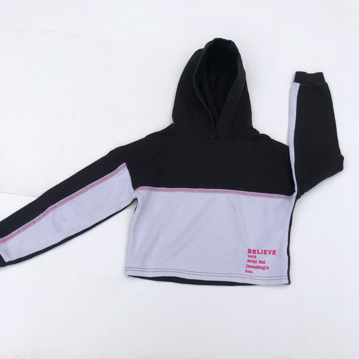 7-8 years old Crop Top hoods