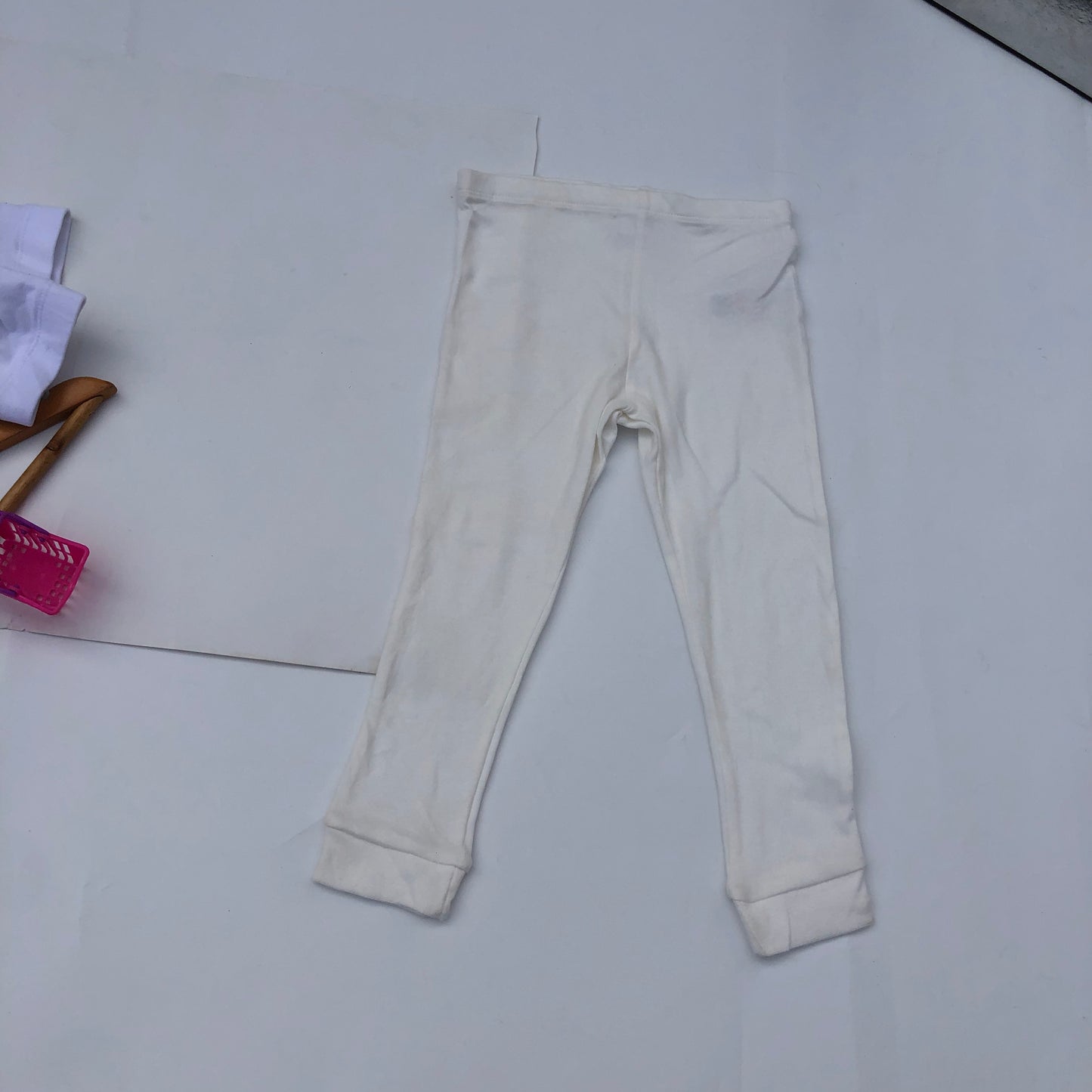White Disney Baby Leggings for 2-3 years old