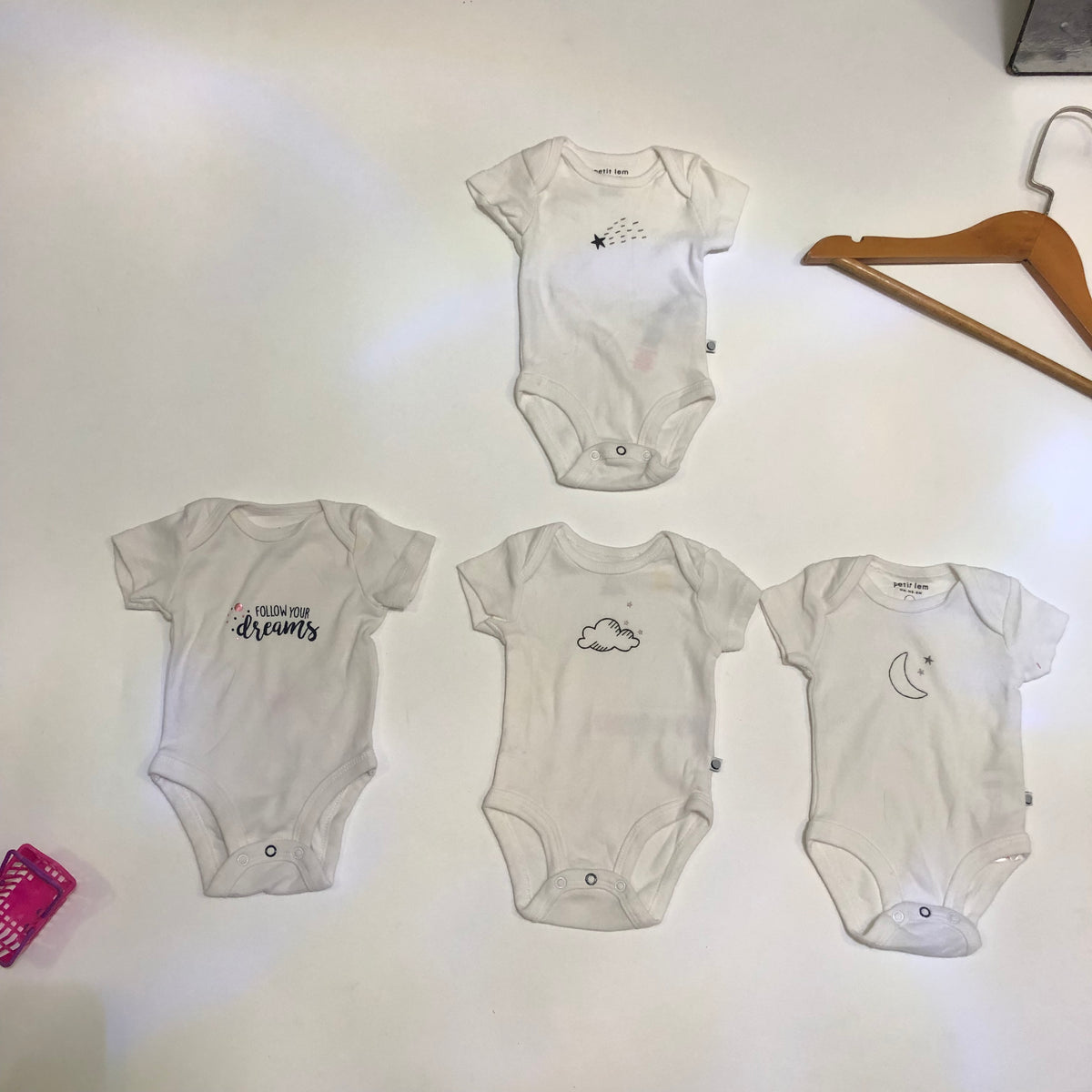 Bodysuits Set For 0-1 Month