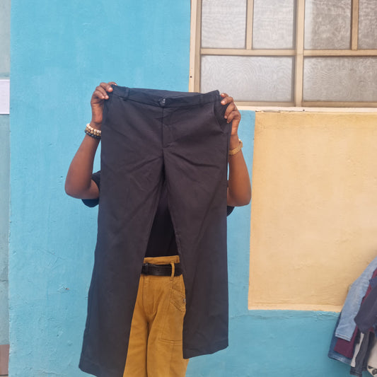 12-13_Years_old_black_pants_trousers_by_M_S