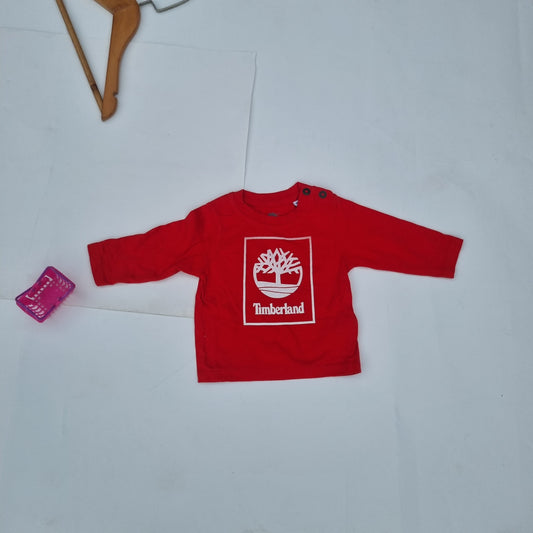 Red Tees for 6 months by Timberland