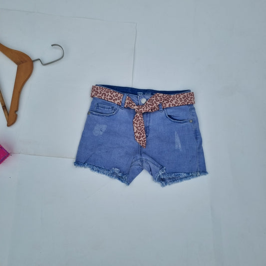 Denim Shorts With Belt For 8-9 Years old By DenimCo