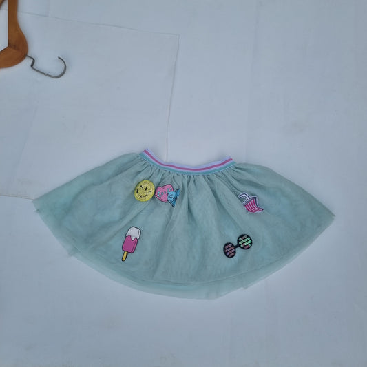 Grreen Skirt for 2-3 years old By Primark