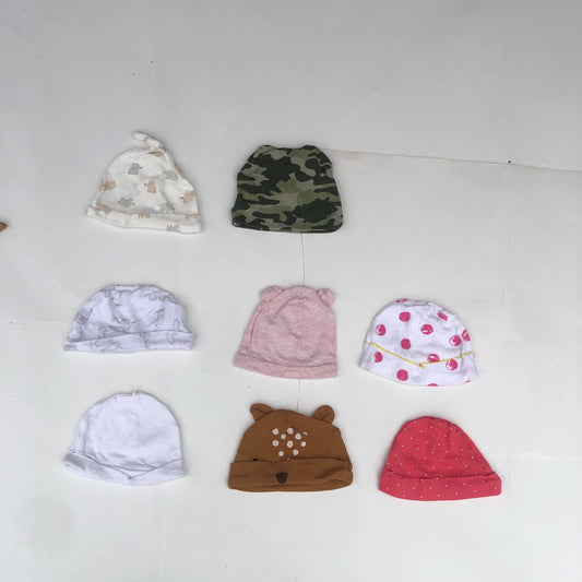 Baby Caps 3 For 0-3 Months Old