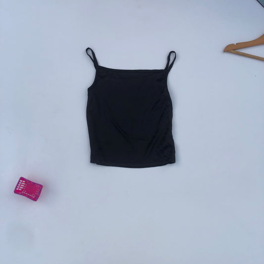Black Singlet For 8-9 Years