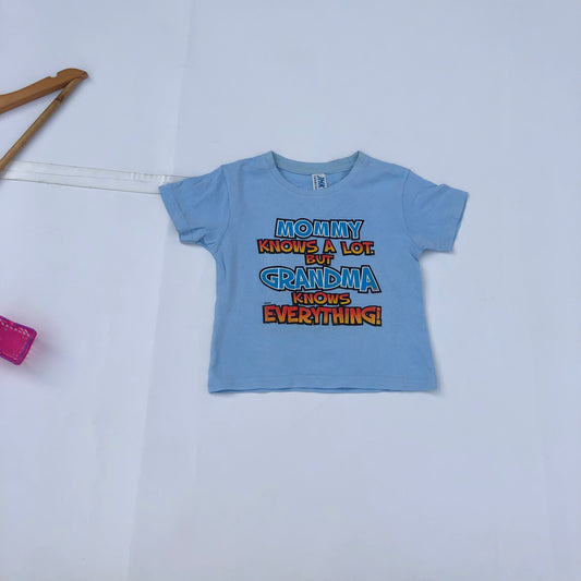 1-2 shekaru blue sonic tees