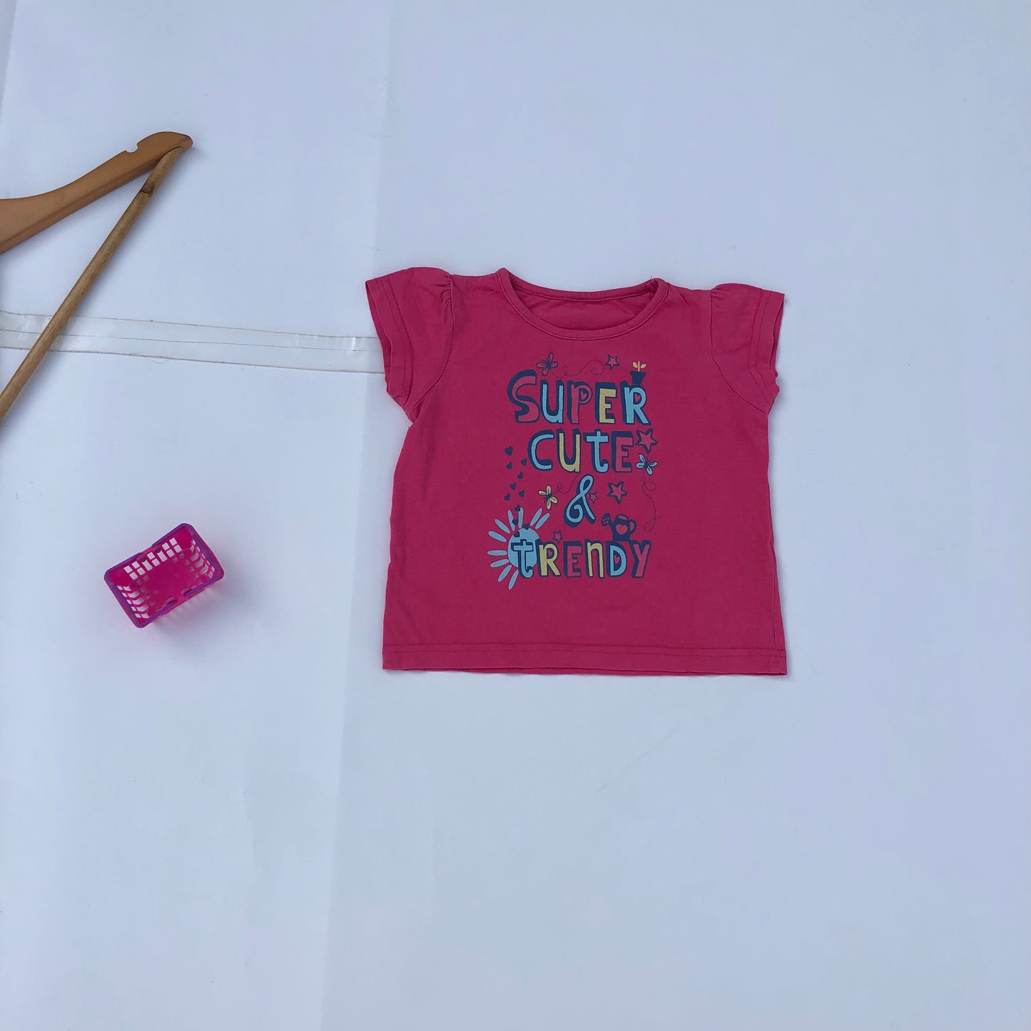 Pink Trendy Tees for 18-24 months old