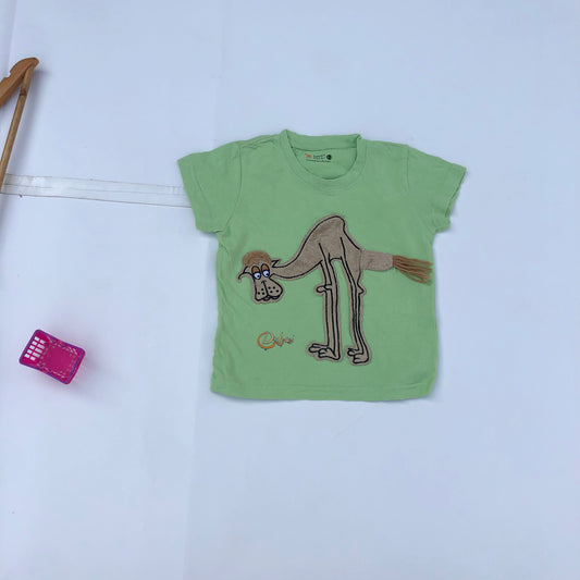2-3 years old Green  Tees