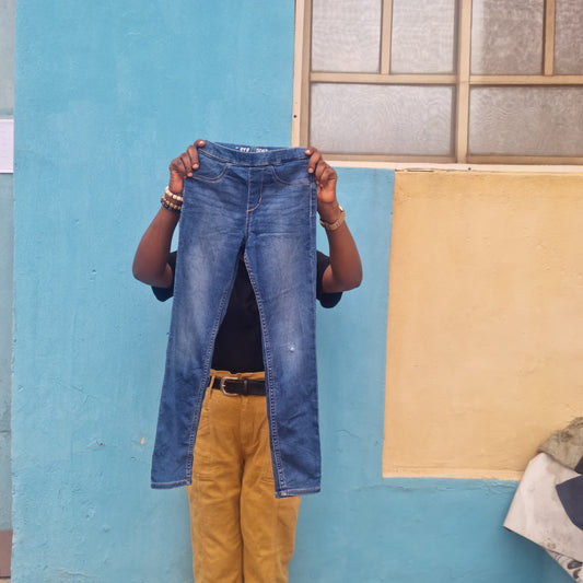 8-9_years_old_Super_Soft_Leggings_Denim_Trousers