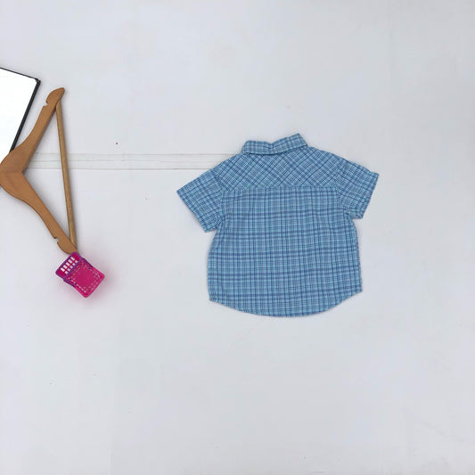 3-6 months old blue shirt by first impressions