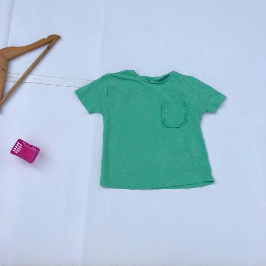 3-4 years old green tees by zara