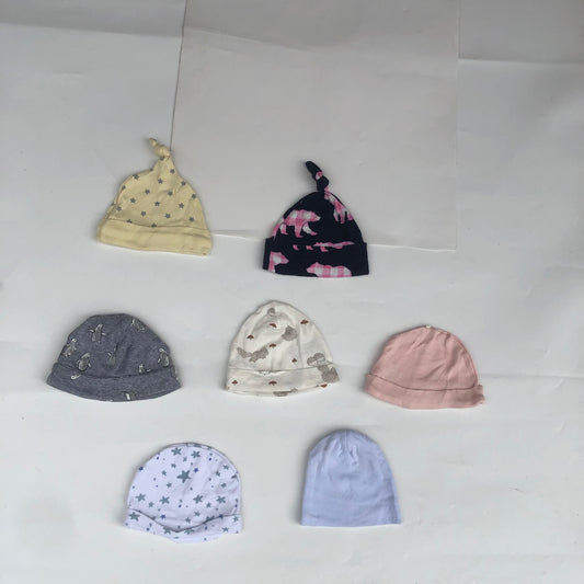 Baby Caps 15 For 0-6 Months Old