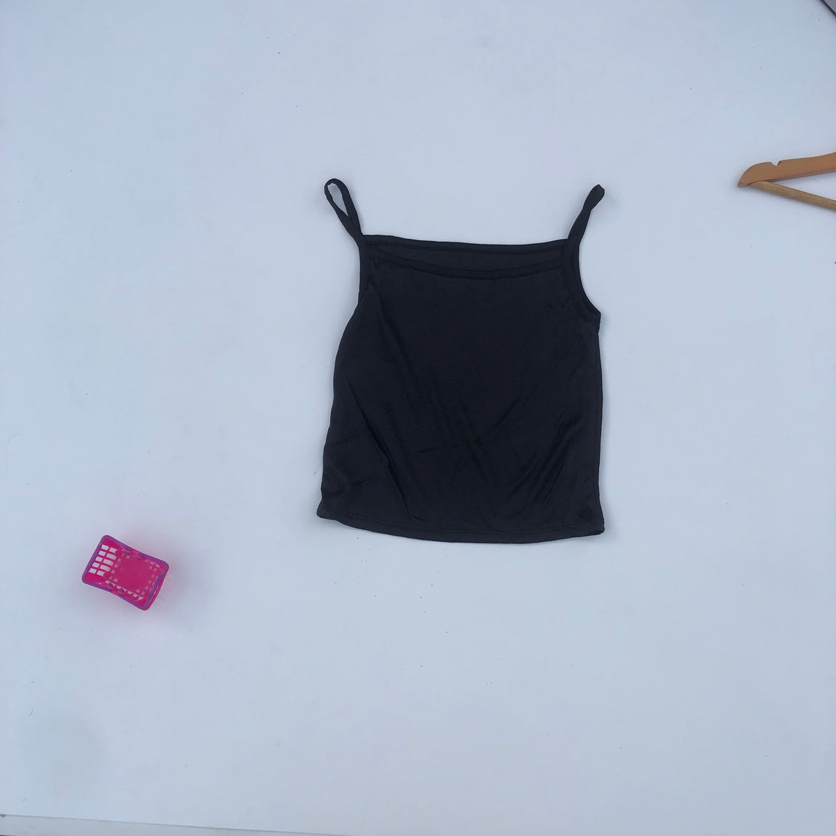 Black Singlet For 8-9 Years