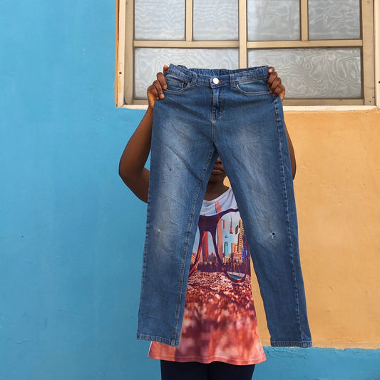 Waist 26ins Denim Trousers for 10 years