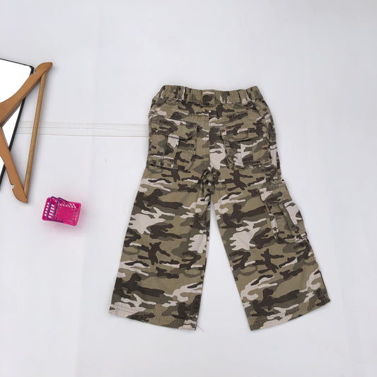 Camouflage trousers by George for 2 years old