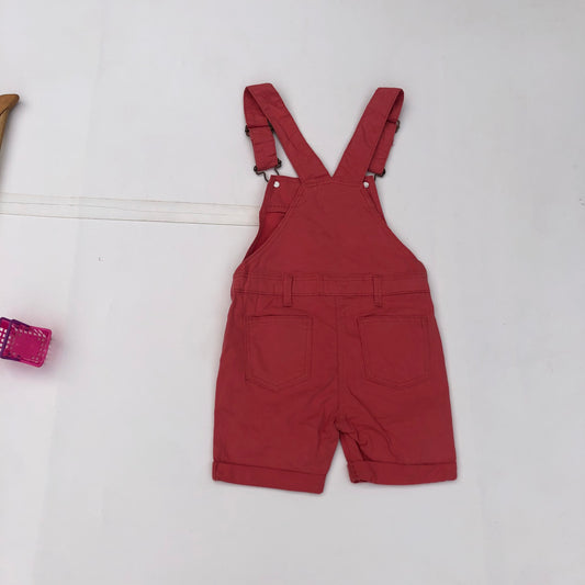 Orange Denim dungarees by Tex baby for 3 years old