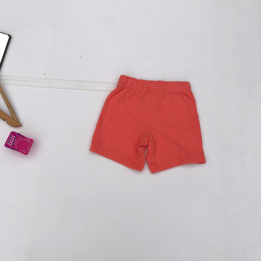 Orange cotton shorts by Oshkosh for 2 years old