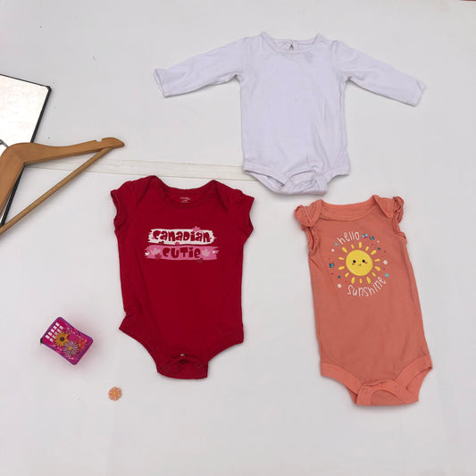 900 Naira Bodysuit Bundle57 For 0-3 months