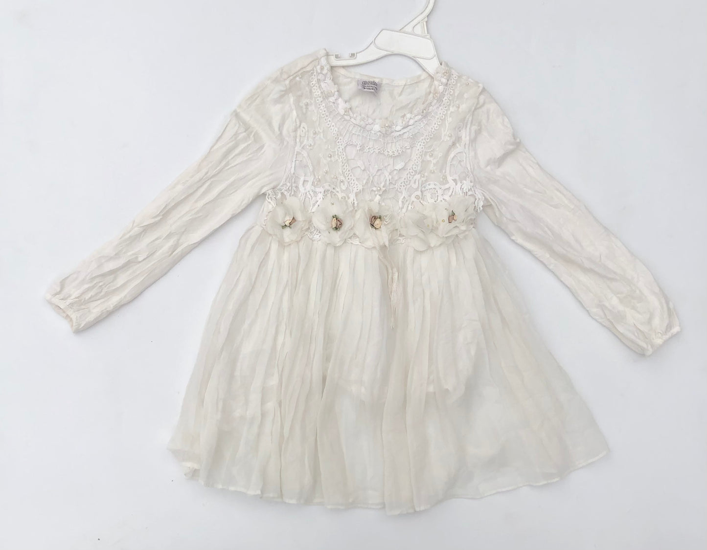 White Party Dress26 for 6-7 years old