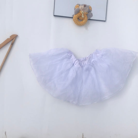 3 years old white Tutu skirt