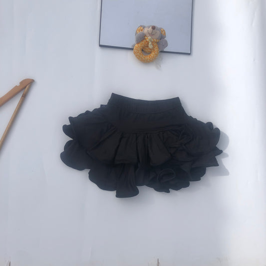 5 years old black skirt