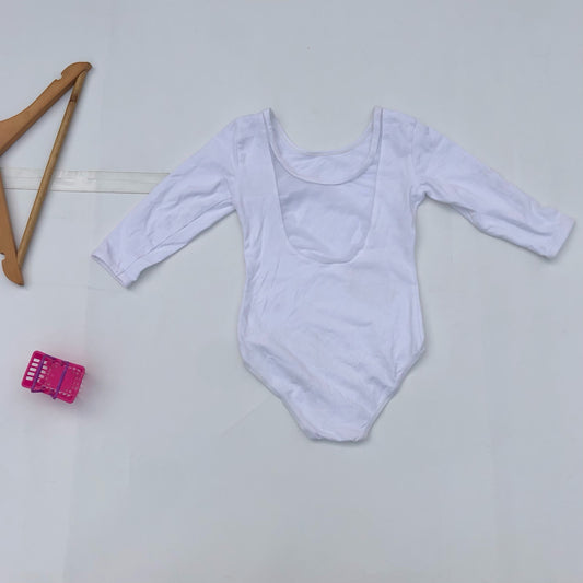 White Ballerina Bodysuit for 5-6 years old
