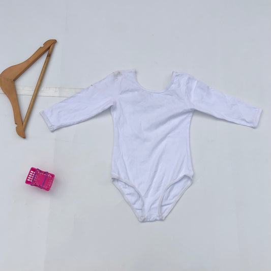 White Ballerina Bodysuit for 5-6 years old