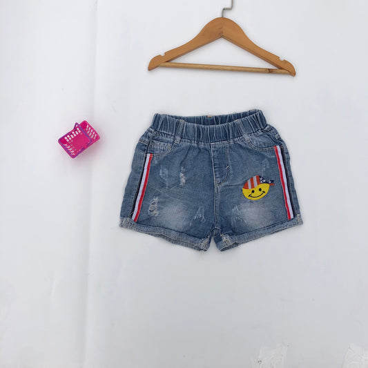 Crazy Denim shorts for 6 years old Girl