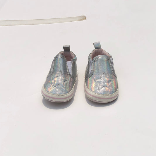 6-9 months old Silver Shoes by George