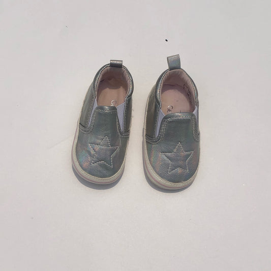 6-9 months old Silver Shoes by George