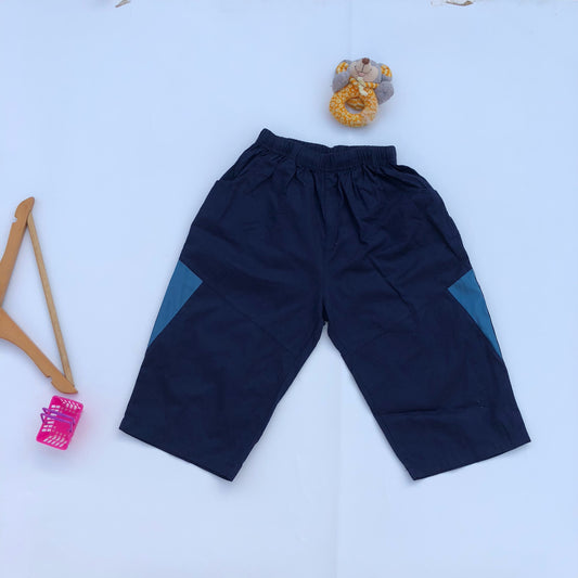 9 Years Old Blue Cargo  Shorts