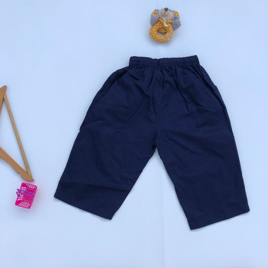 9 Years Old Blue Cargo  Shorts
