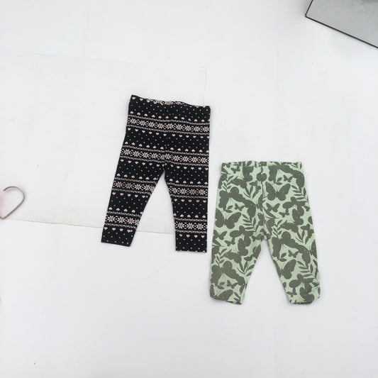M&M  Leggings SET83 For 6-12 months old By Joe Fresh