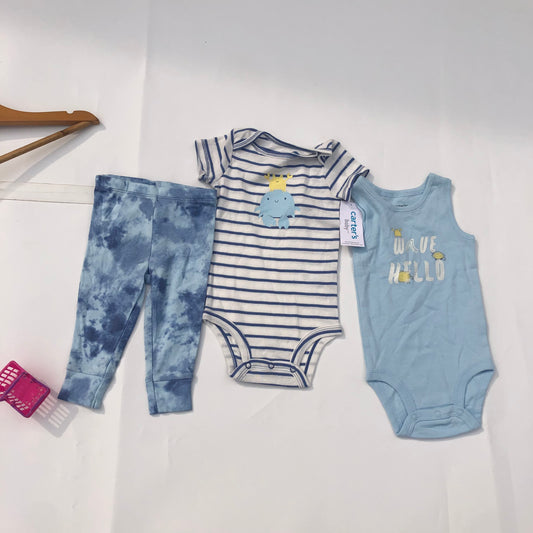 New Bodysuits Set2 For 6 months old Baby By carters