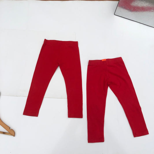 4 years old red leggings by Joe Fresh