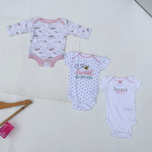 900 Naira Bodysuits Bundl94 For 0-1 month old