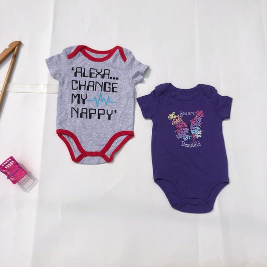 New Bodysuits Set5 For 12months By  Monkey Bars