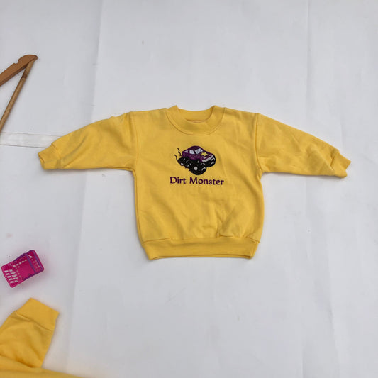 18 months old yellow sweat shirts by Kiddy Kats