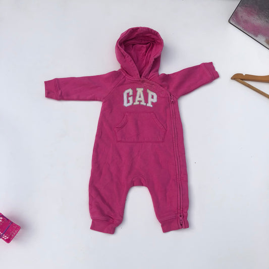 Hooded Sleepsuit For 0-3 Months Old
