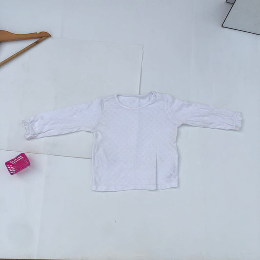 white top for 12-18 months old